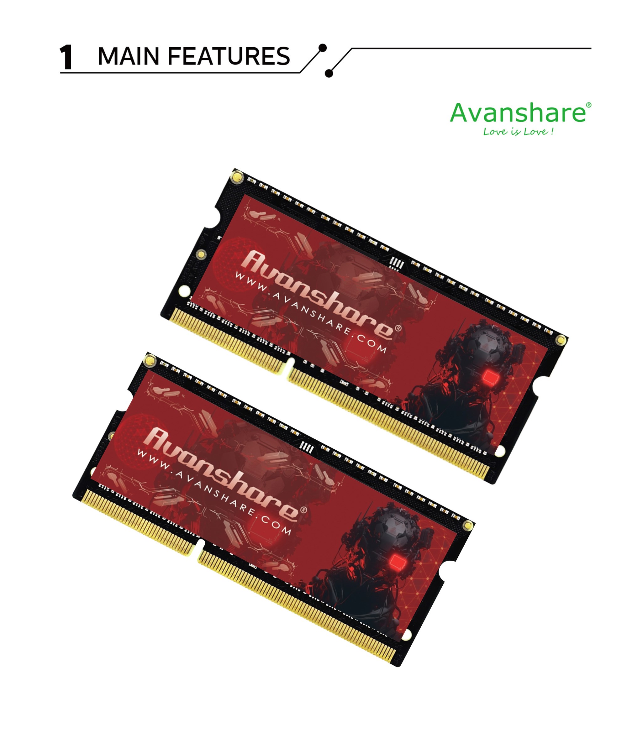 แรม Avanshare DDR5 DDR4 DDR3 D - Ddr5 Sodimm บทวิจารณ์และราคา