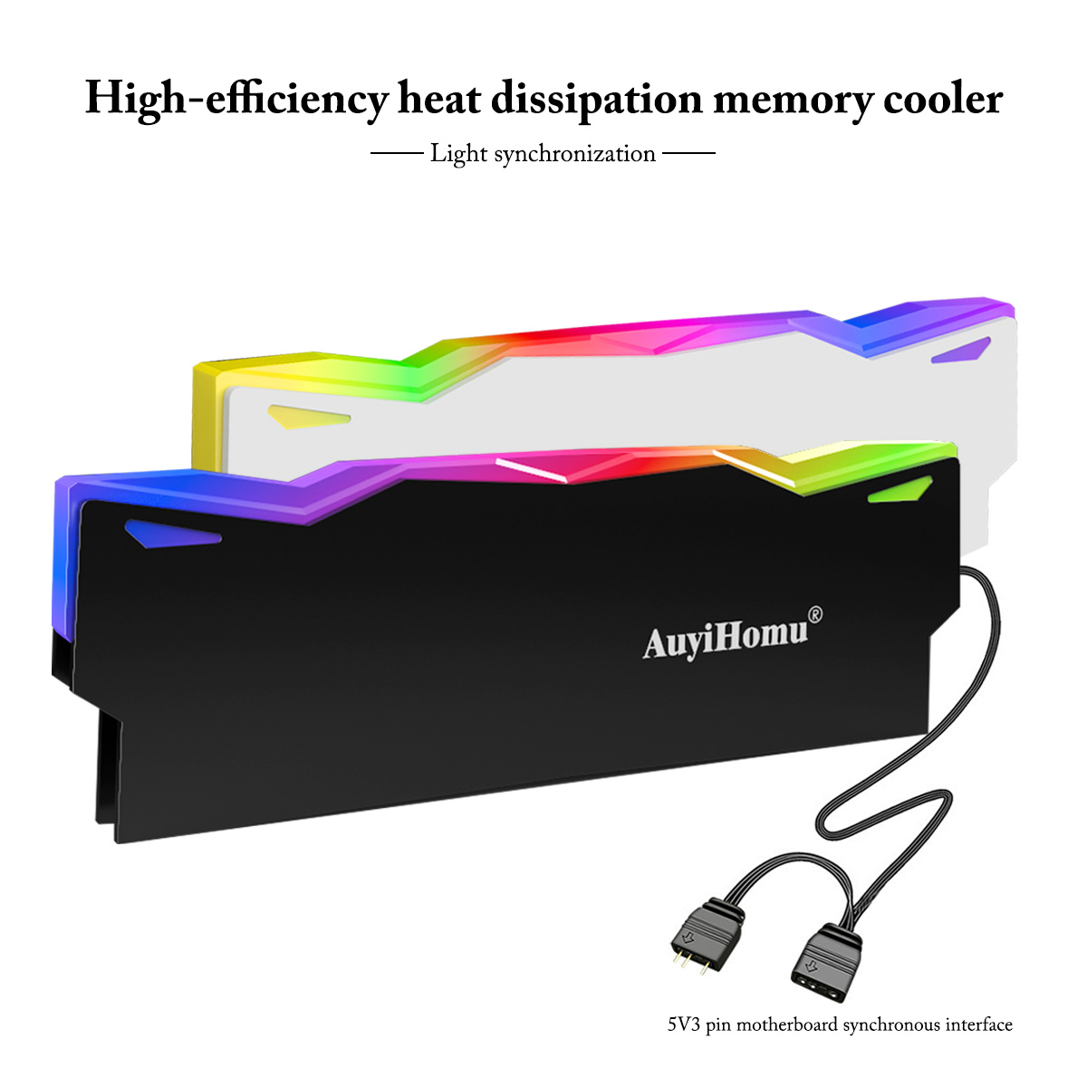 Ddr5 Memory - ออยฮอม ฮีทซิงค์ RGB, 5V 3Pin ARGB