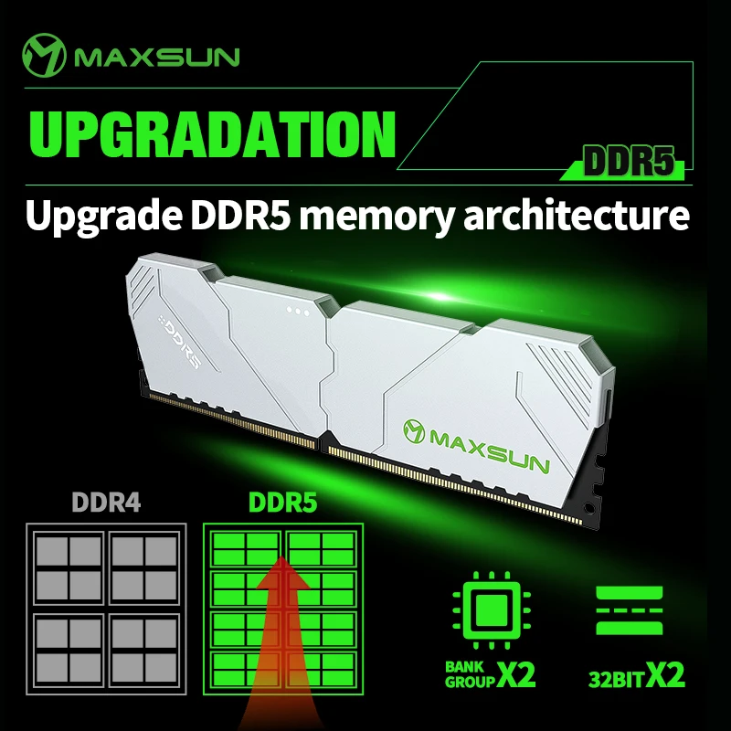 MAXSUN ฮีทซิงค์ Memoria RAM DD - Ddr5 16Gb 6000Mhz บทวิจารณ์และราคา