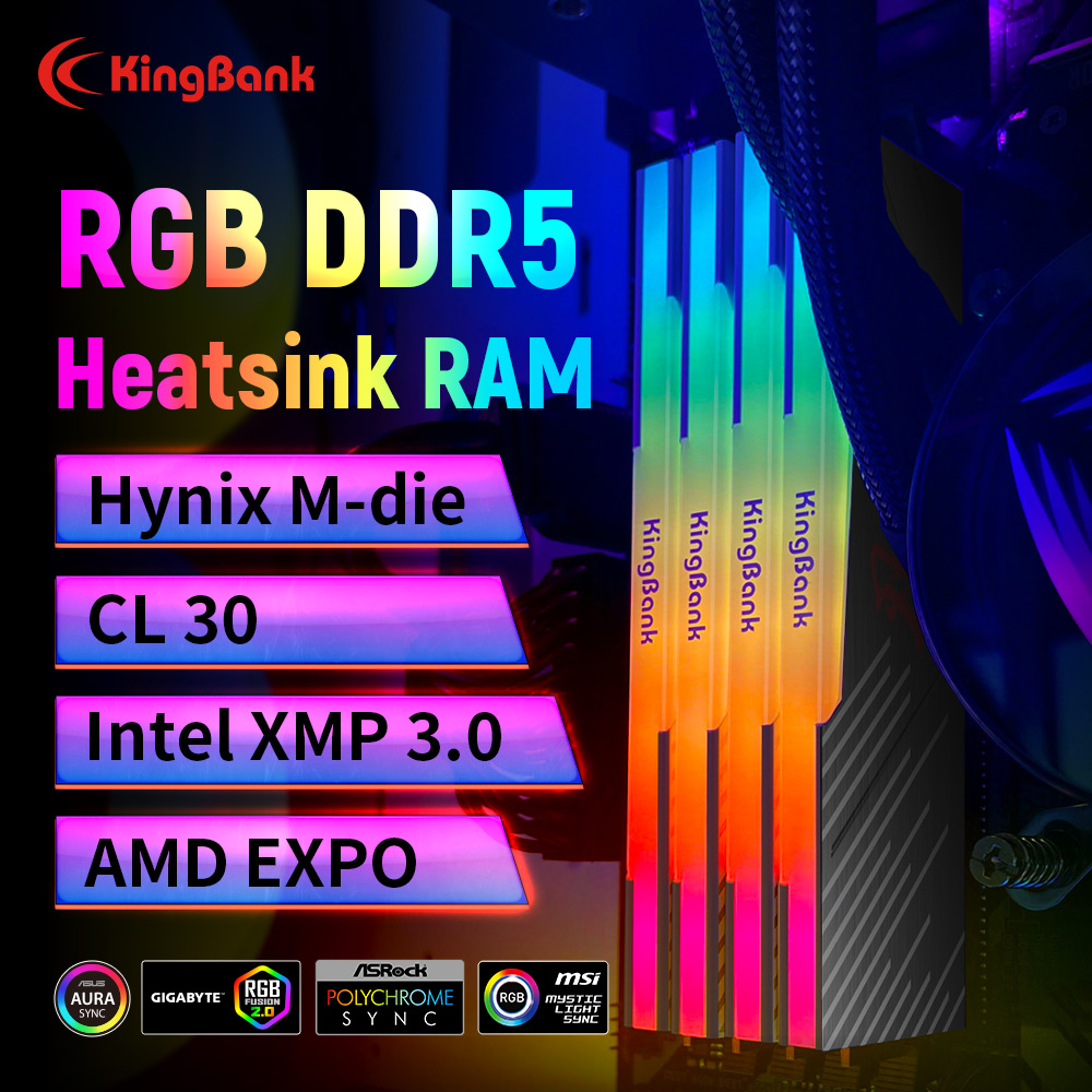 KingBank KRRB DDR5 RGB SoarBla - Ddr5 Rgb Ram บทวิจารณ์และราคา